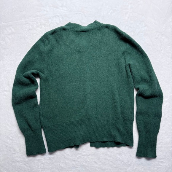 WICKED Paul Tazewell‎ Green Embroidered Button Front Cardigan Sweater LG - Picture 7 of 7